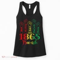 Resist Juneteenth African American Black History June 19th Women's Tank Top thumb 0