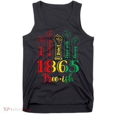 Resist Juneteenth African American Black History June 19th Tank Top