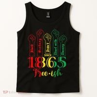 Resist Juneteenth African American Black History June 19th Tank Top thumb 2