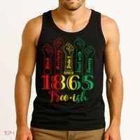 Resist Juneteenth African American Black History June 19th Tank Top thumb 3