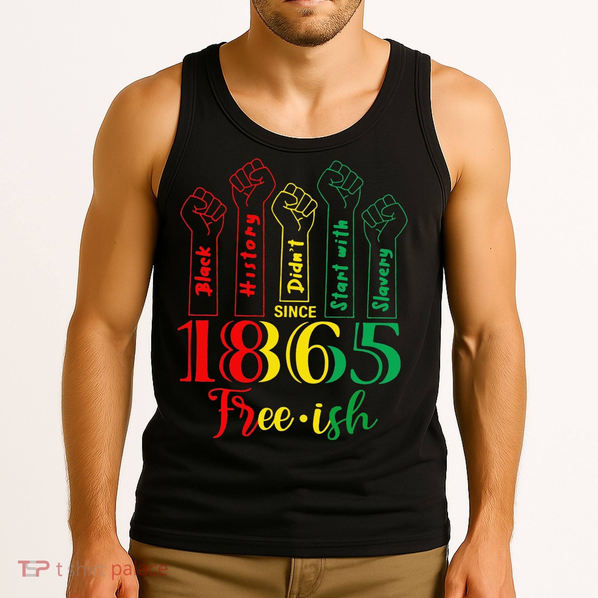 Resist Juneteenth African American Black History June 19th Tank Top