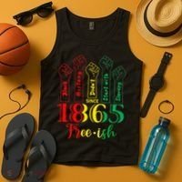 Resist Juneteenth African American Black History June 19th Tank Top thumb 4