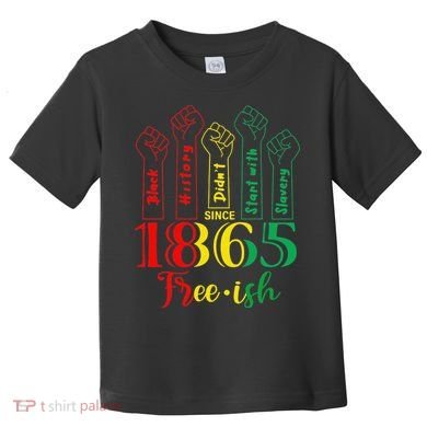 Resist Juneteenth African American Black History June 19th Toddler T-Shirt