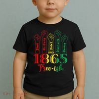 Resist Juneteenth African American Black History June 19th Toddler T-Shirt thumb 2