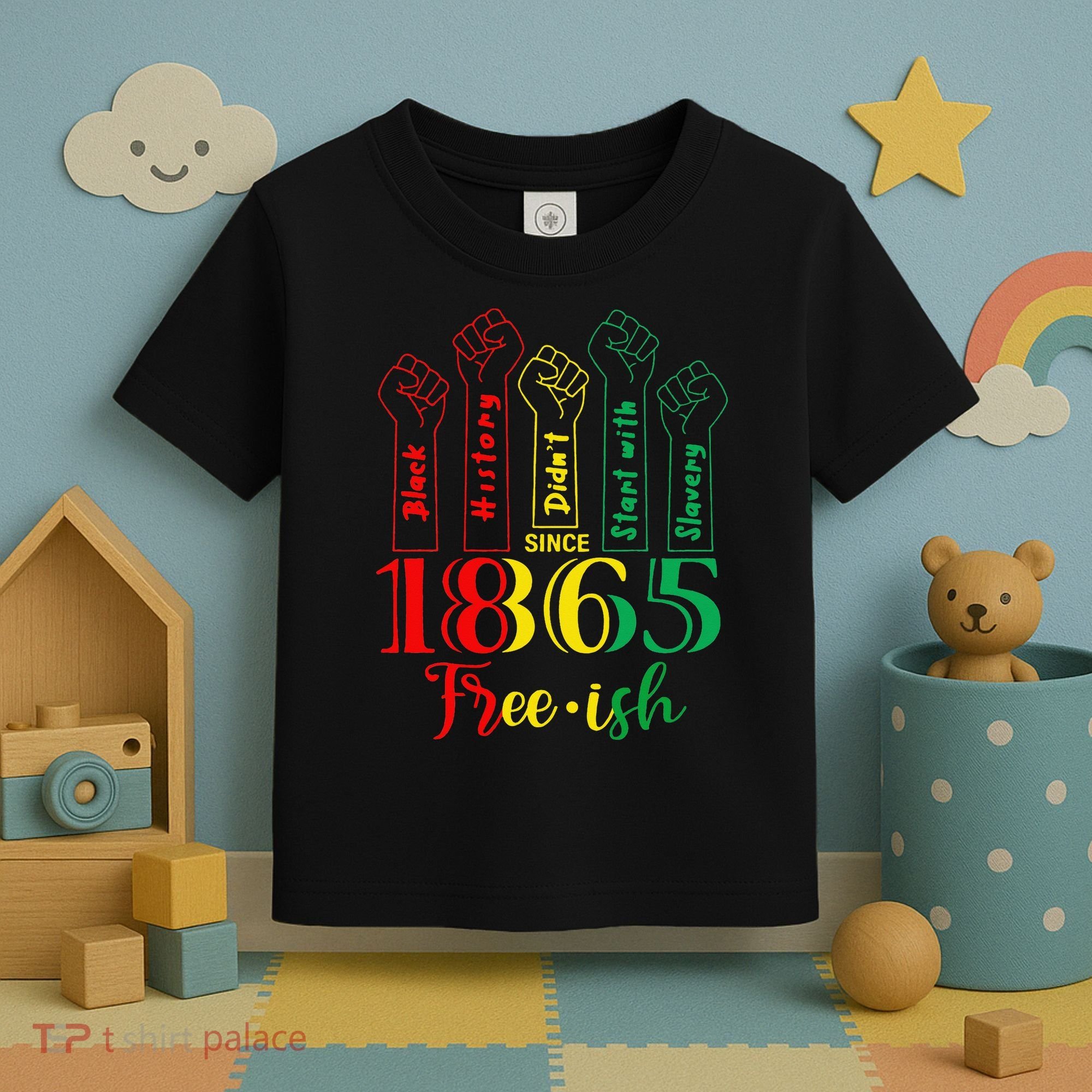 Resist Juneteenth African American Black History June 19th Toddler T-Shirt
