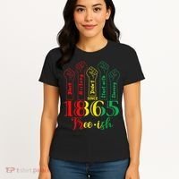 Resist Juneteenth African American Black History June 19th Women's T-Shirt thumb 4
