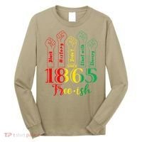 Resist Juneteenth African American Black History June 19th Long Sleeve Shirt thumb 0