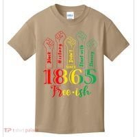 Resist Juneteenth African American Black History June 19th Kids T-Shirt thumb 0