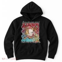 Retro Johnson Bull Skull Music Country 70s Cowboy Boots Hoodie thumb 0