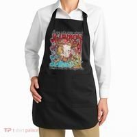 Retro Johnson Bull Skull Music Country 70s Cowboy Boots Apron thumb 2