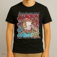 Retro Johnson Bull Skull Music Country 70s Cowboy Boots T-Shirt thumb 3