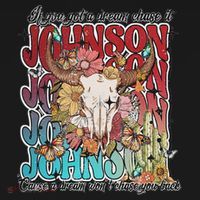 Retro Johnson Bull Skull Music Country 70s Cowboy Boots Coaster thumb 2