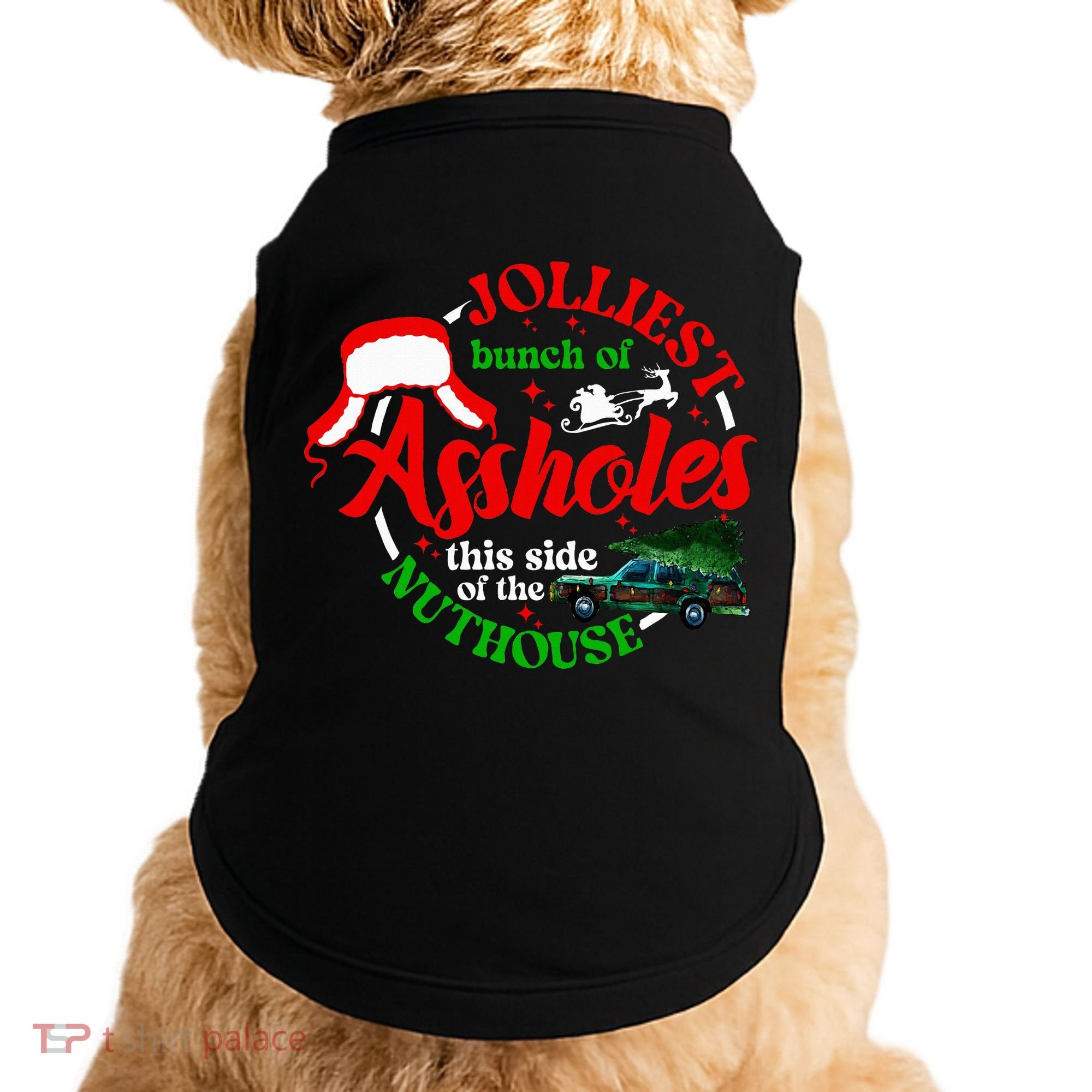 Retro Jolliest Bunch Of Assholes This Side Of The Nut House Doggie Tank