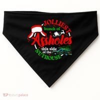 Retro Jolliest Bunch Of Assholes This Side Of The Nut House USA-Made Doggie Bandana thumb 0