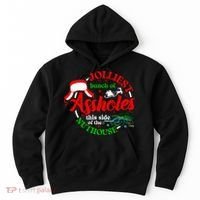 Retro Jolliest Bunch Of Assholes This Side Of The Nut House Hoodie thumb 0