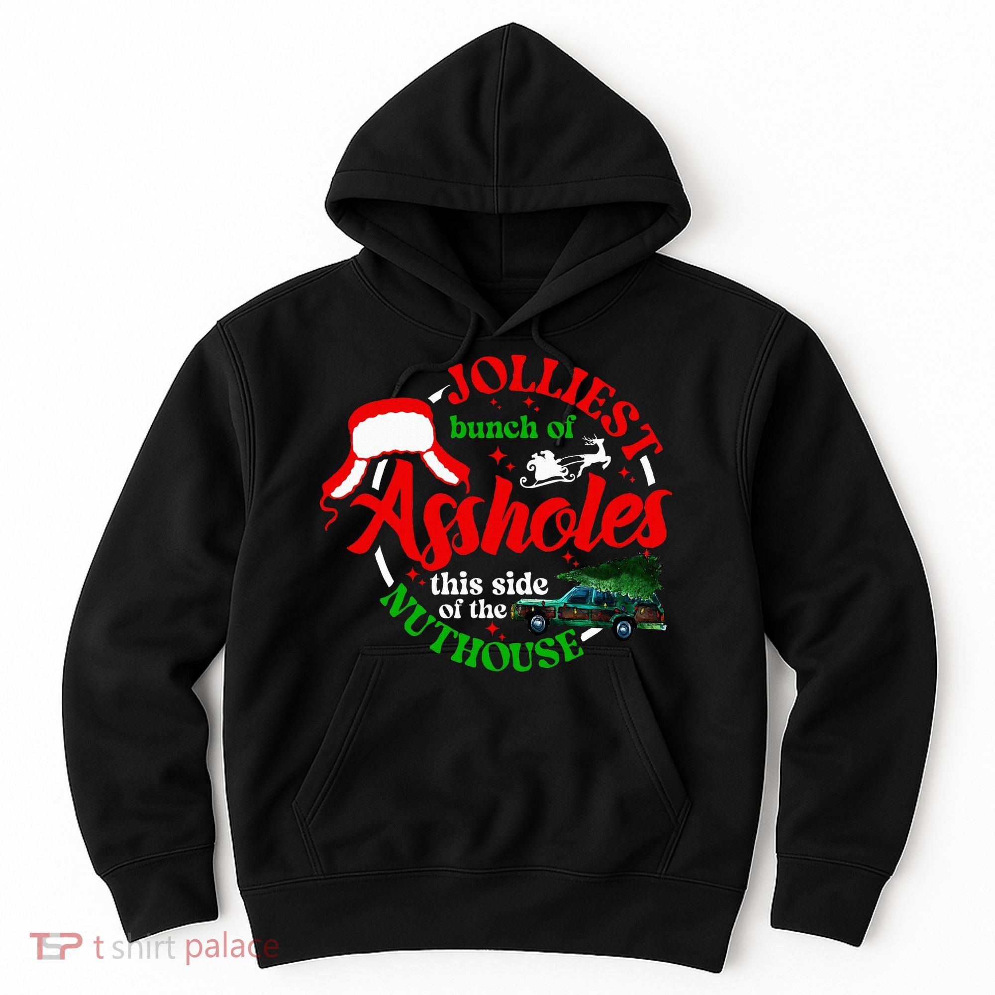Retro Jolliest Bunch Of Assholes This Side Of The Nut House Hoodie