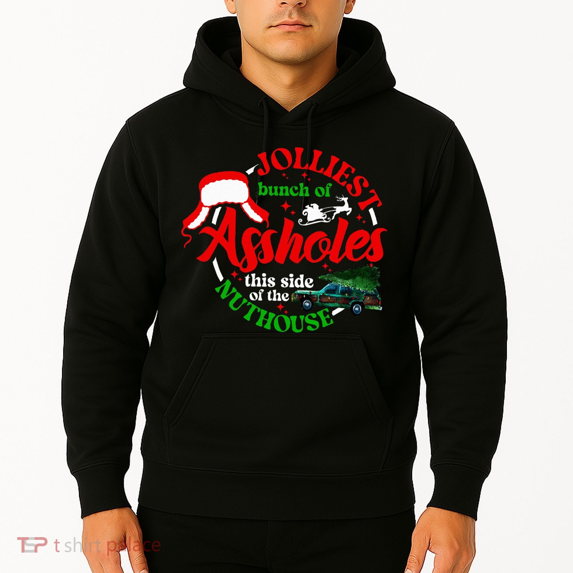 Retro Jolliest Bunch Of Assholes This Side Of The Nut House Hoodie