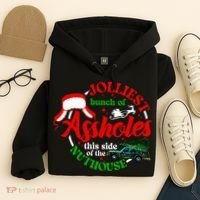 Retro Jolliest Bunch Of Assholes This Side Of The Nut House Hoodie thumb 4