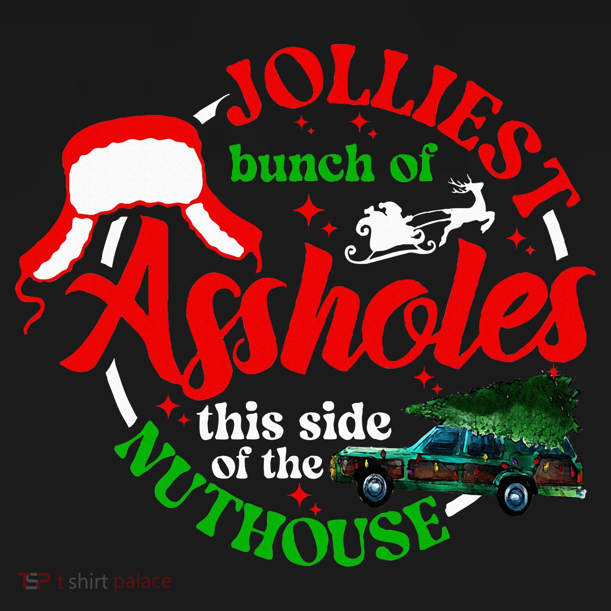 Retro Jolliest Bunch Of Assholes This Side Of The Nut House Button