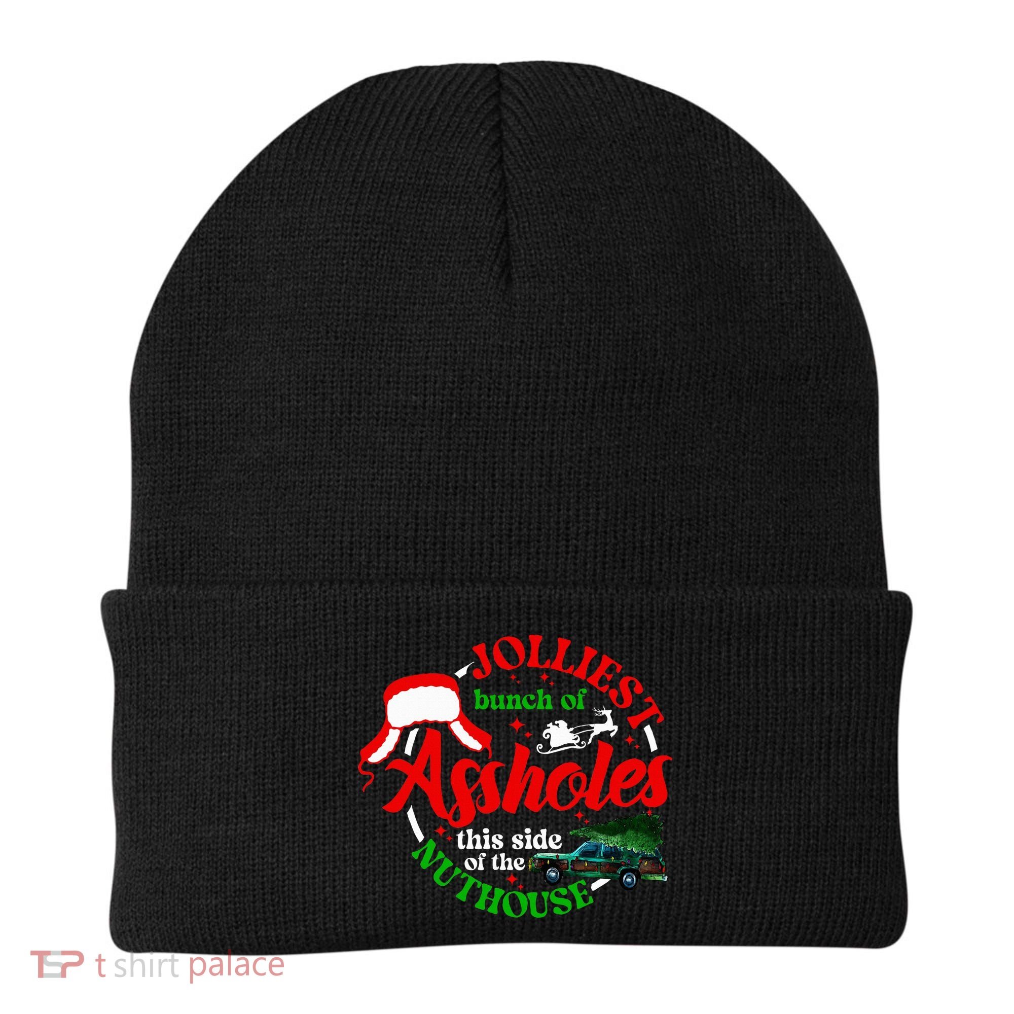 Retro Jolliest Bunch Of Assholes This Side Of The Nut House Beanie