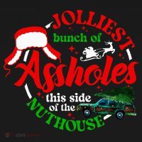 Retro Jolliest Bunch Of Assholes This Side Of The Nut House Pajama Set thumb 2