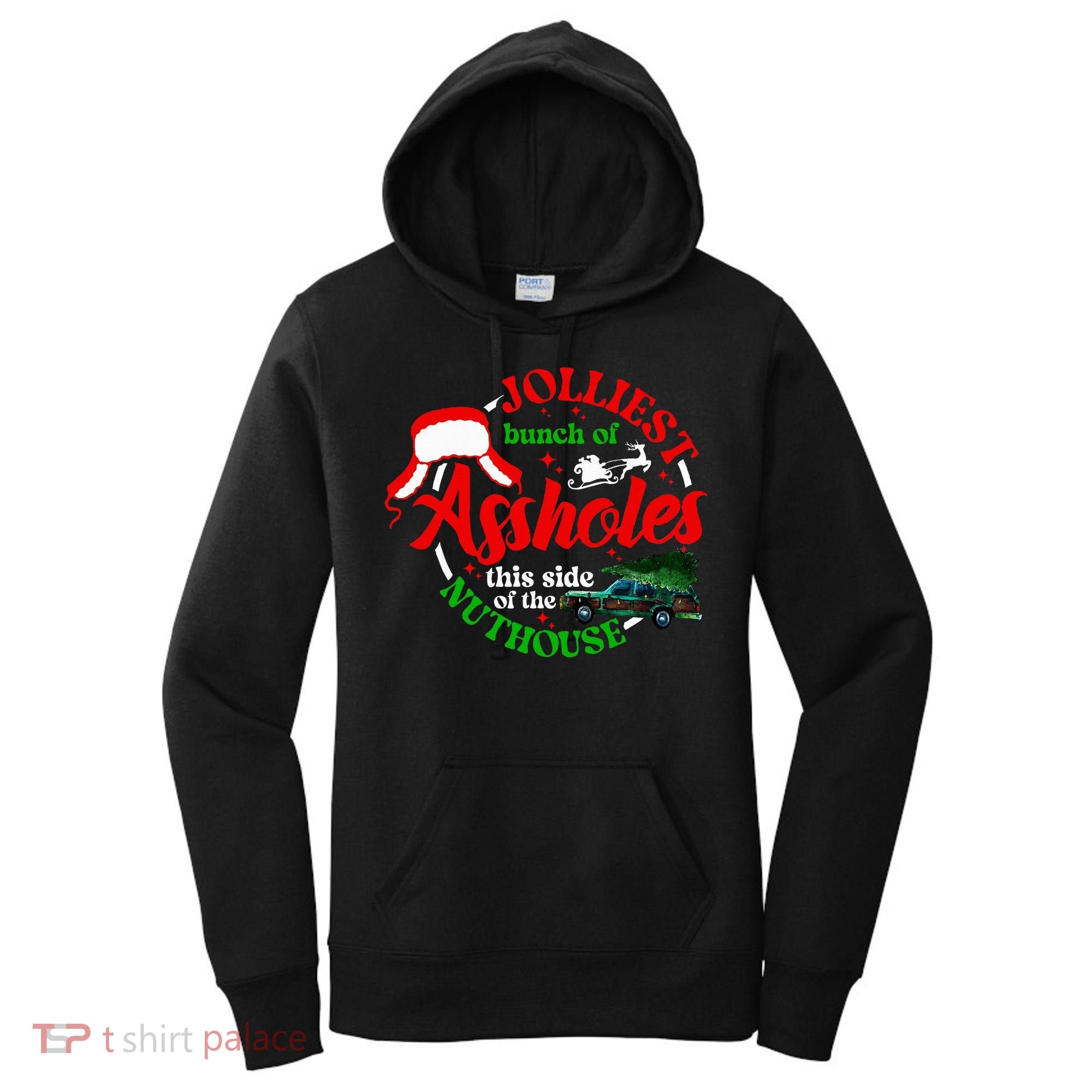 Retro Jolliest Bunch Of Assholes This Side Of The Nut House Women's Hoodie