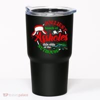Retro Jolliest Bunch Of Assholes This Side Of The Nut House Tumbler thumb 0