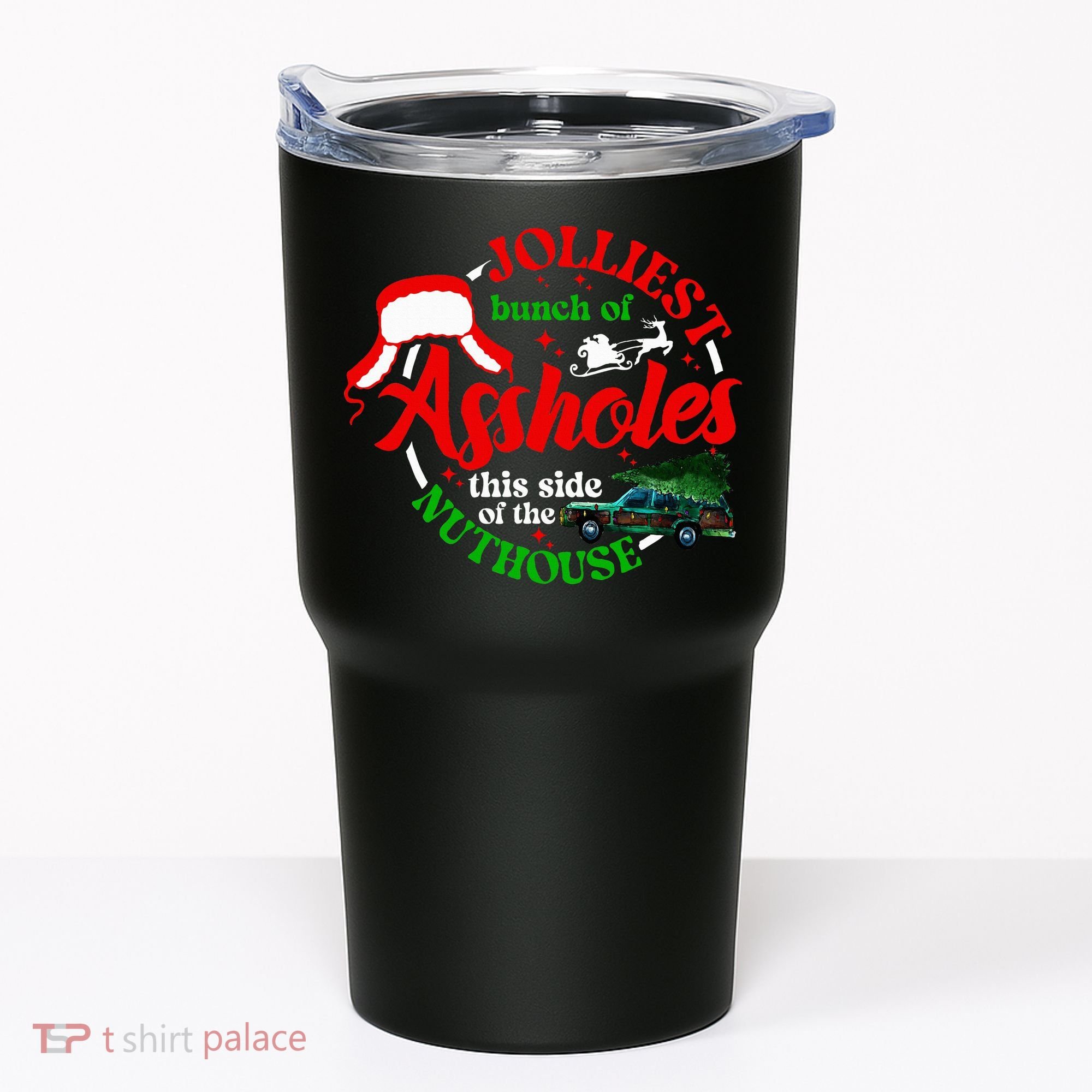 Retro Jolliest Bunch Of Assholes This Side Of The Nut House Tumbler