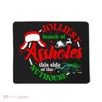 Retro Jolliest Bunch Of Assholes This Side Of The Nut House Mousepad thumb 0