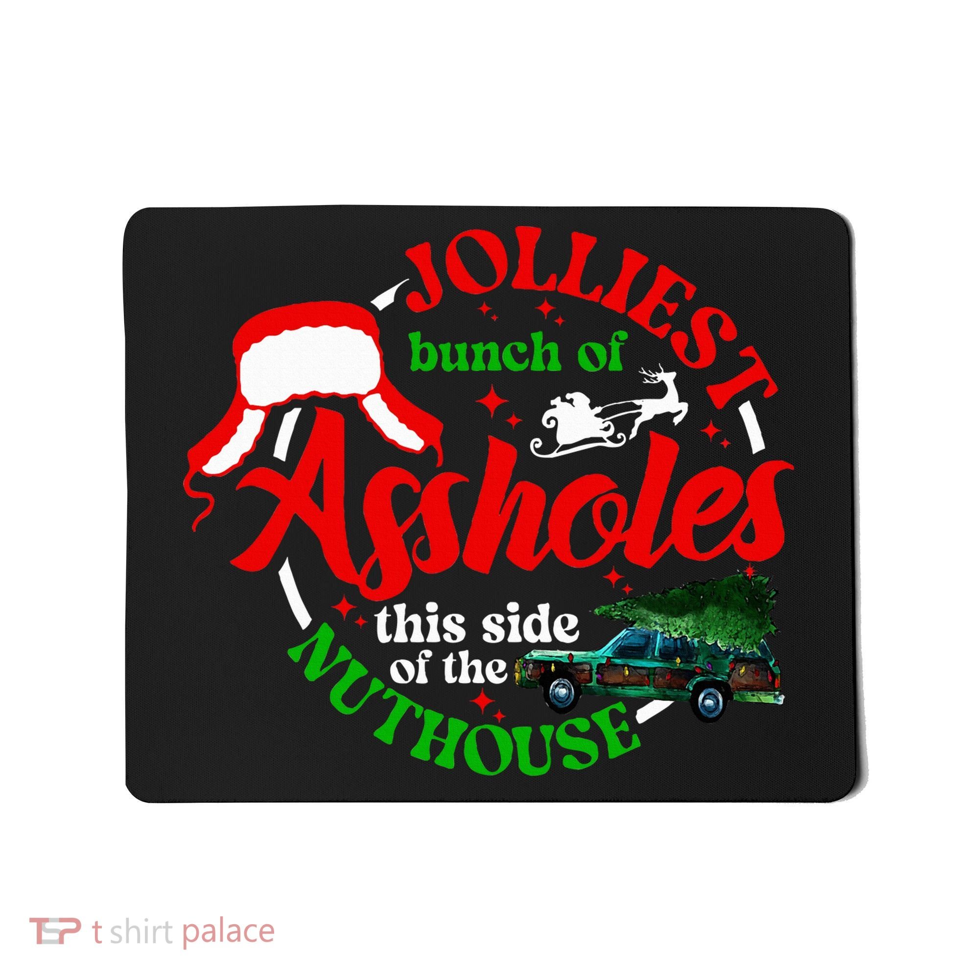 Retro Jolliest Bunch Of Assholes This Side Of The Nut House Mousepad