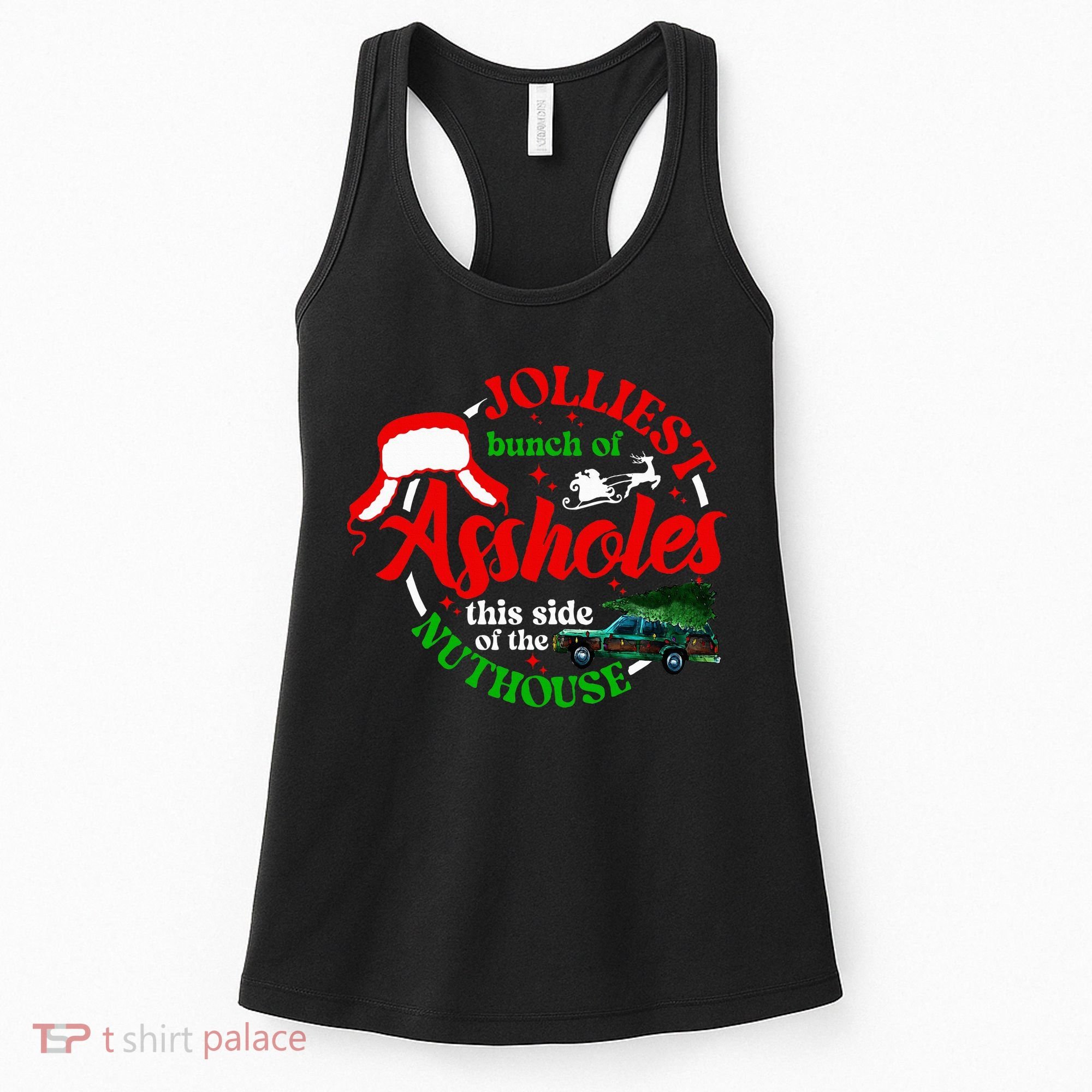 Retro Jolliest Bunch Of Assholes This Side Of The Nut House Women's Tank Top
