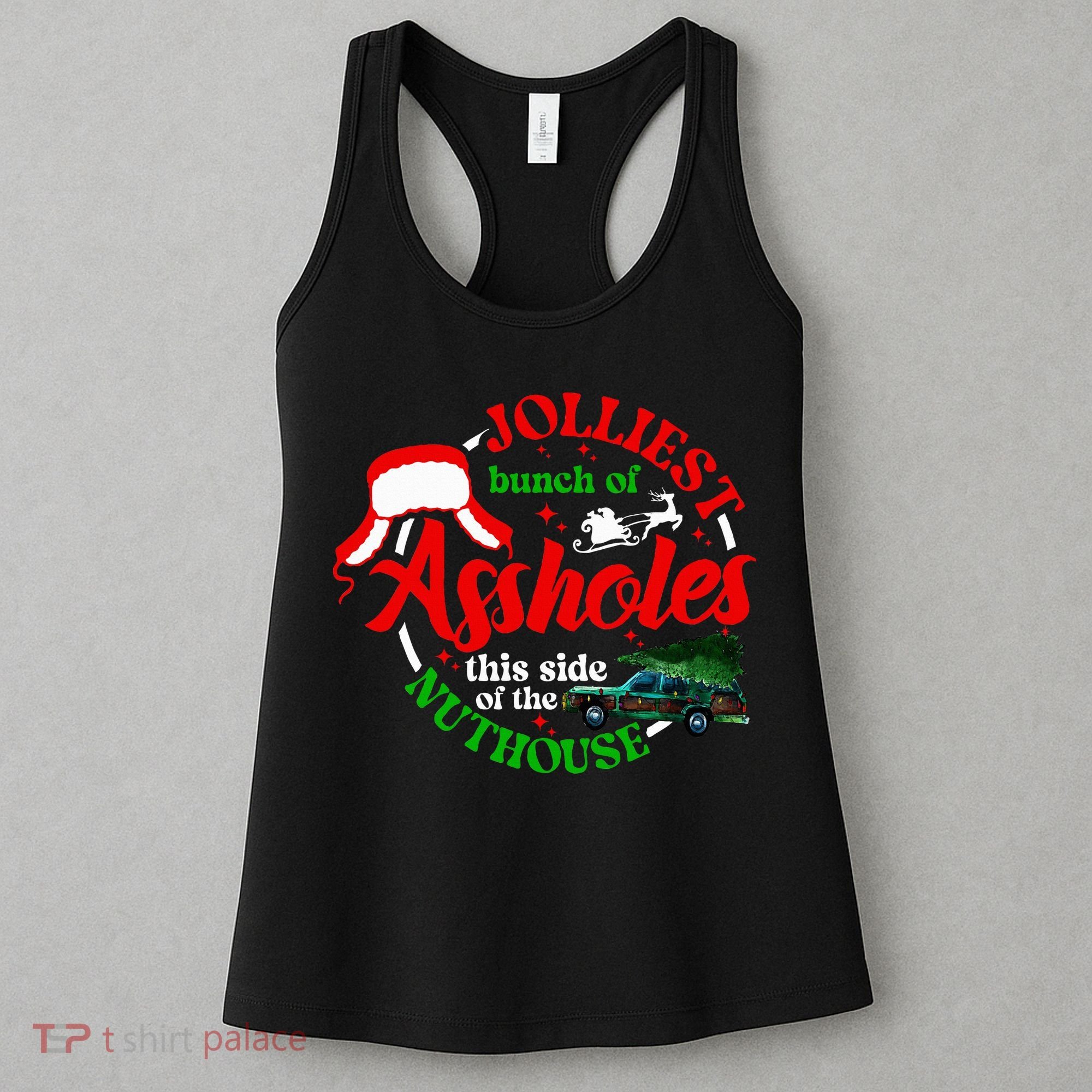 Retro Jolliest Bunch Of Assholes This Side Of The Nut House Women's Tank Top