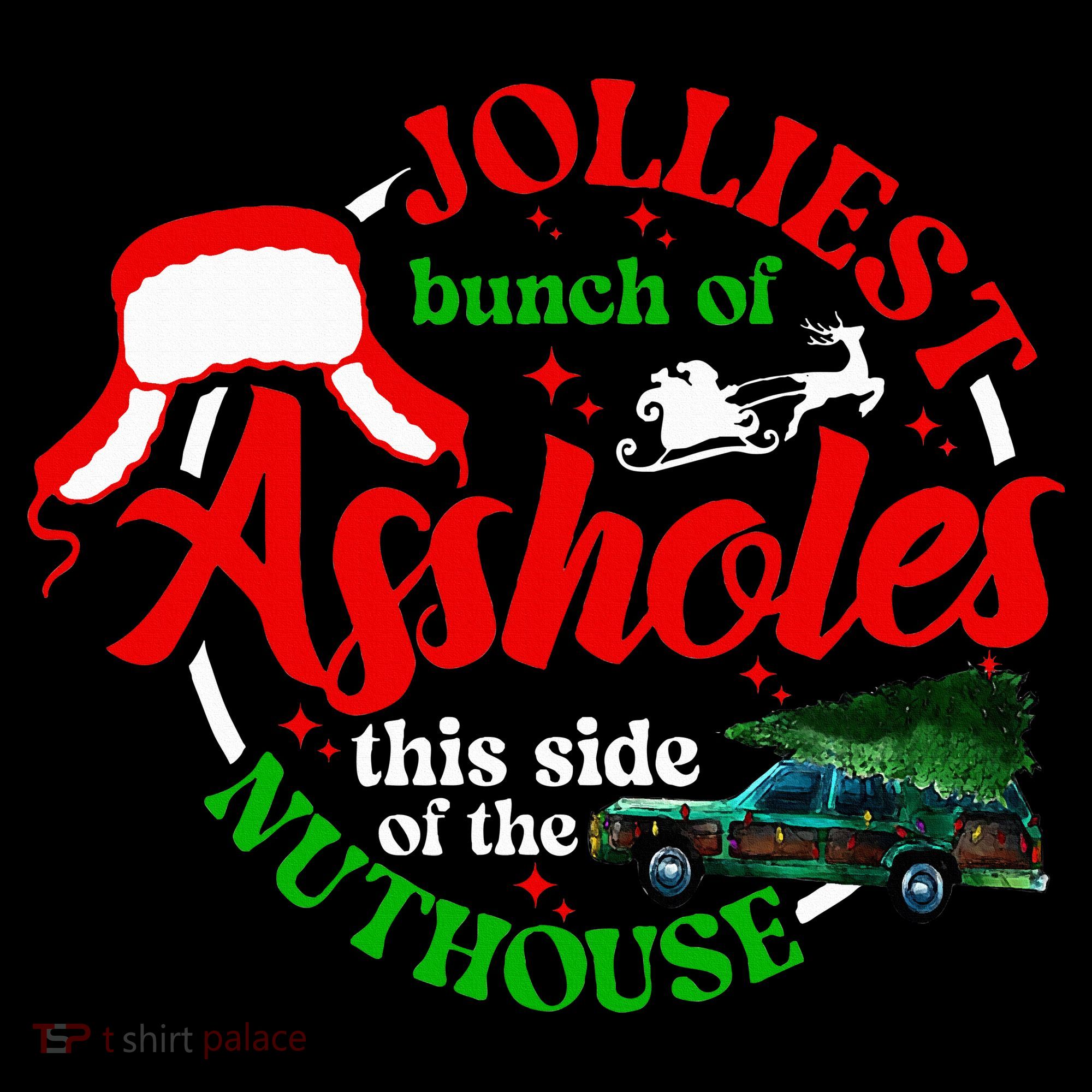 Retro Jolliest Bunch Of Assholes This Side Of The Nut House Women's Tank Top