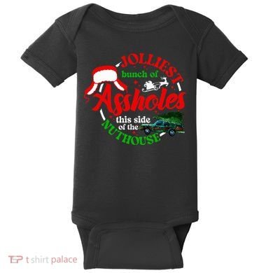 Retro Jolliest Bunch Of Assholes This Side Of The Nut House Baby Bodysuit