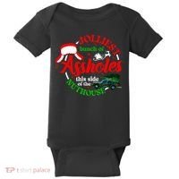 Retro Jolliest Bunch Of Assholes This Side Of The Nut House Baby Bodysuit thumb 0