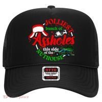 Retro Jolliest Bunch Of Assholes This Side Of The Nut House Hat thumb 0