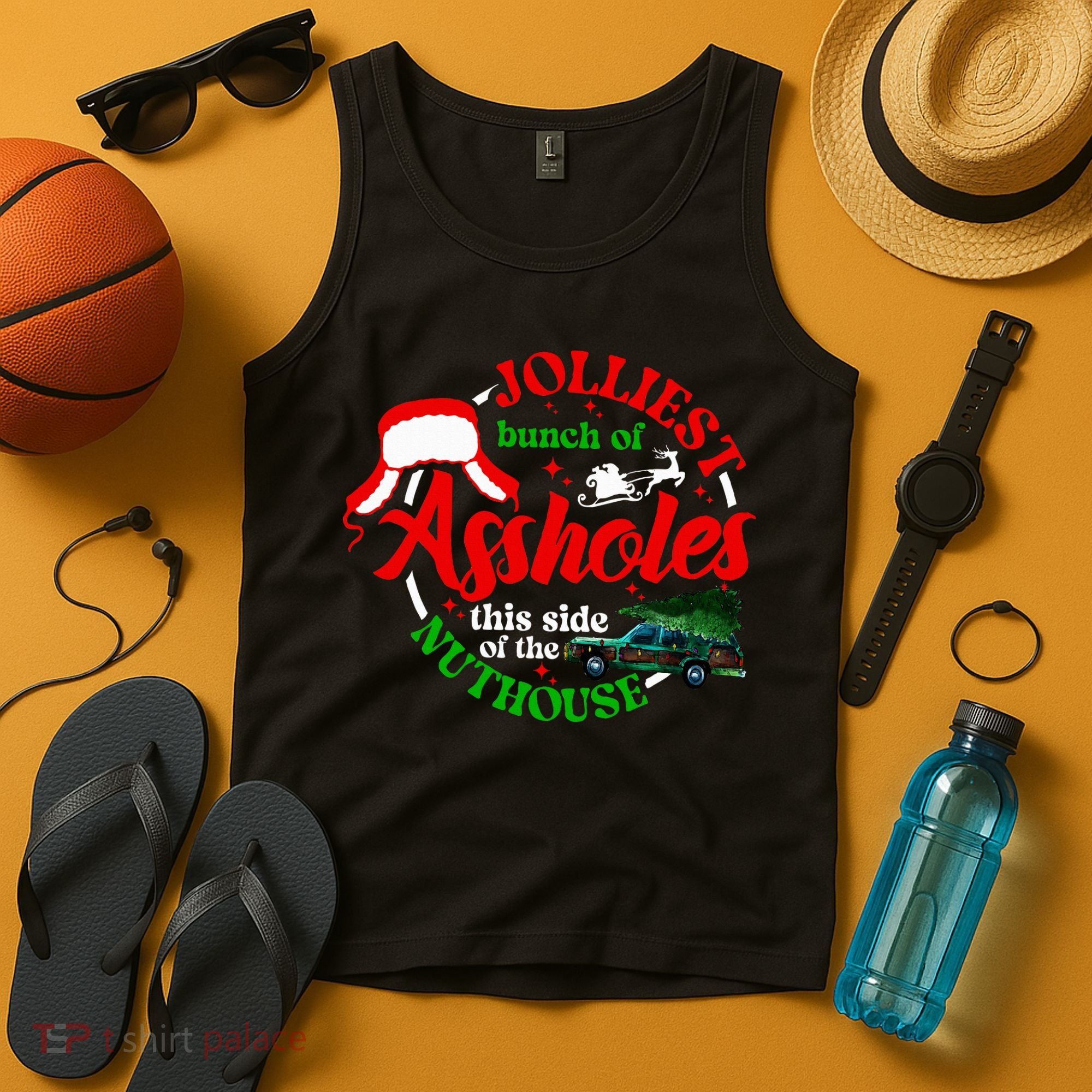 Retro Jolliest Bunch Of Assholes This Side Of The Nut House Tank Top