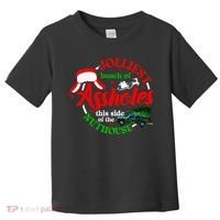 Retro Jolliest Bunch Of Assholes This Side Of The Nut House Toddler T-Shirt thumb 0