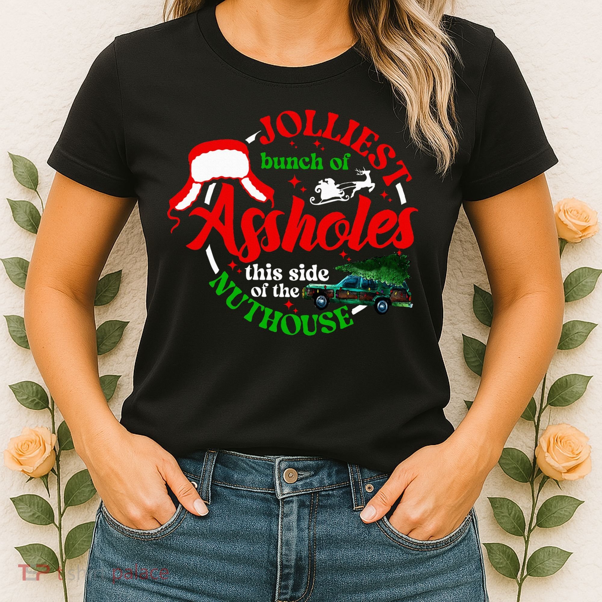 Retro Jolliest Bunch Of Assholes This Side Of The Nut House Women's T-Shirt