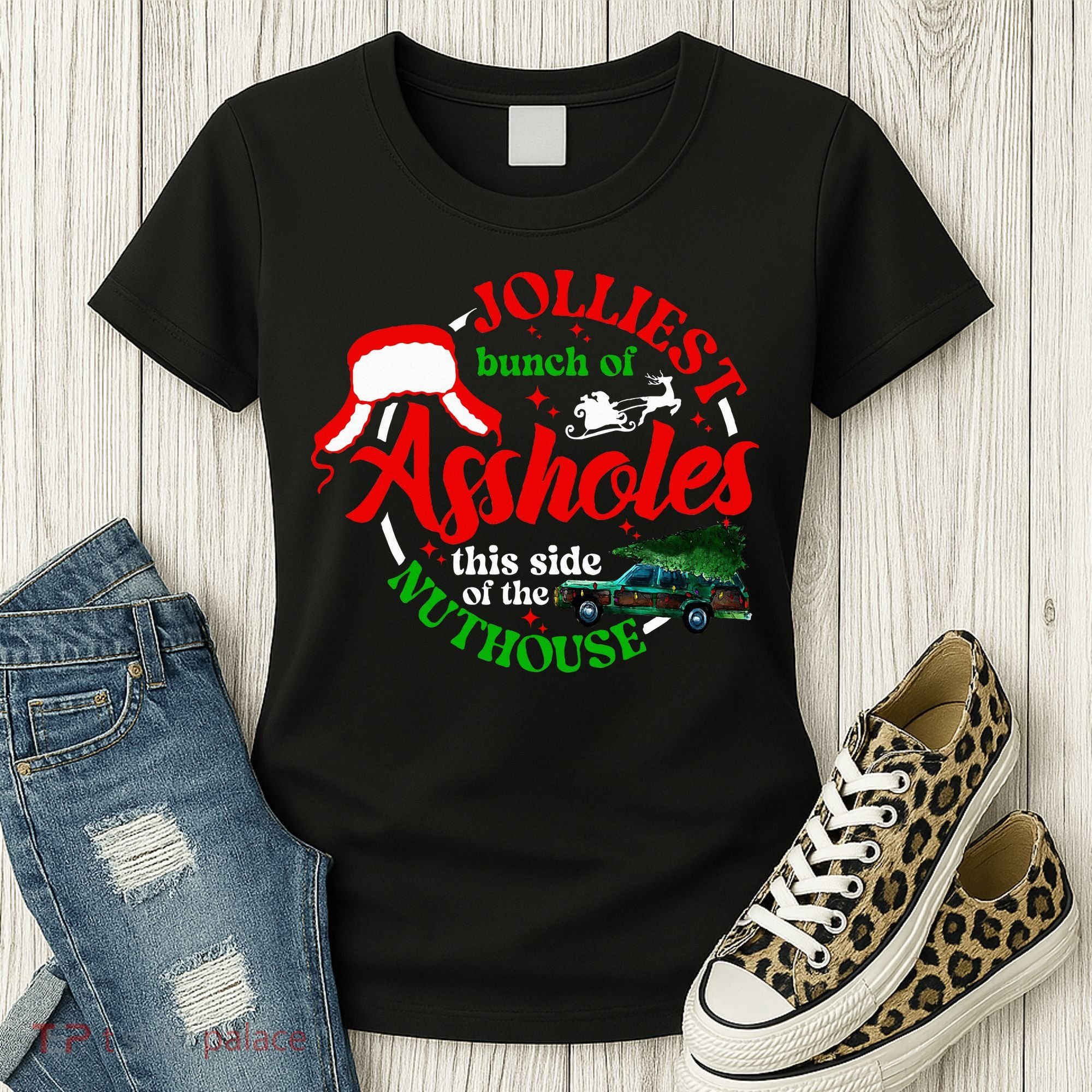 Retro Jolliest Bunch Of Assholes This Side Of The Nut House Women's T-Shirt