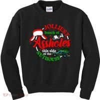 Retro Jolliest Bunch Of Assholes This Side Of The Nut House Kids Sweatshirt thumb 0