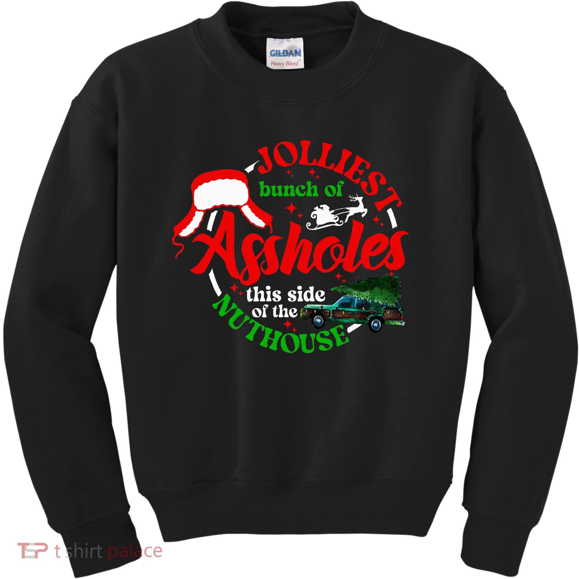 Retro Jolliest Bunch Of Assholes This Side Of The Nut House Kids Sweatshirt
