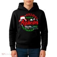 Retro Jolliest Bunch Of Assholes This Side Of The Nut House Kids Hoodie thumb 4