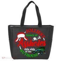 Retro Jolliest Bunch Of Assholes This Side Of The Nut House Tote Bag thumb 0