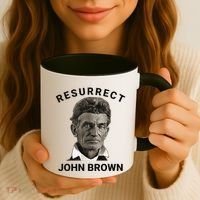 Resurrect John Brown Bold Abolitionist Tribute Coffee Mug thumb 3