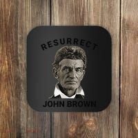 Resurrect John Brown Bold Abolitionist Tribute Coaster thumb 0
