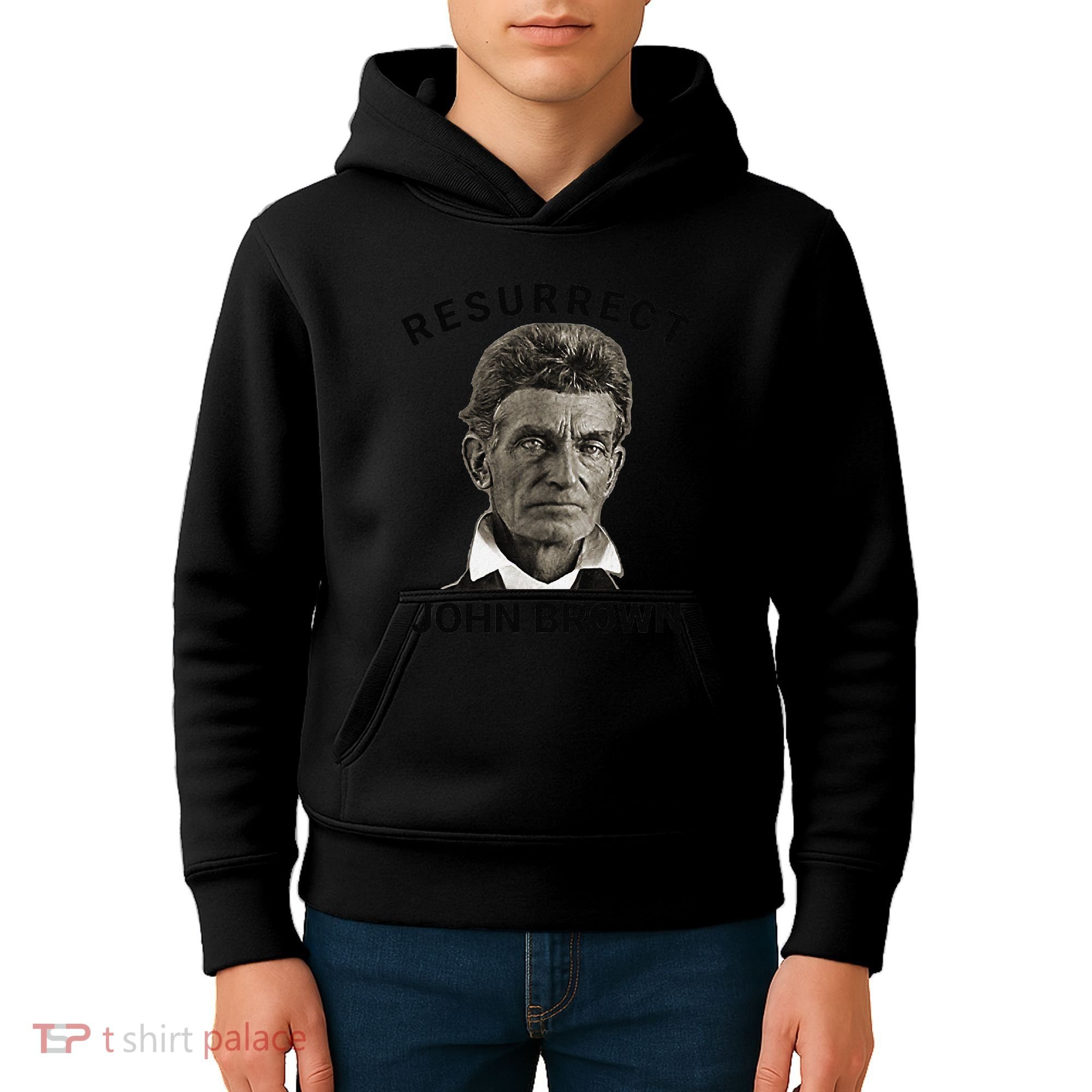 Resurrect John Brown Bold Abolitionist Tribute Kids Hoodie