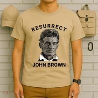 Resurrect John Brown Bold Abolitionist Tribute T-Shirt thumb 6