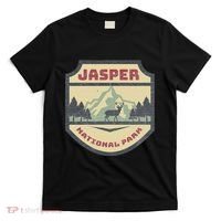 Retro Jasper Canadian National Park Camping Hiking Souvenir T-Shirt thumb 0