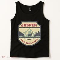 Retro Jasper Canadian National Park Camping Hiking Souvenir Tank Top thumb 2